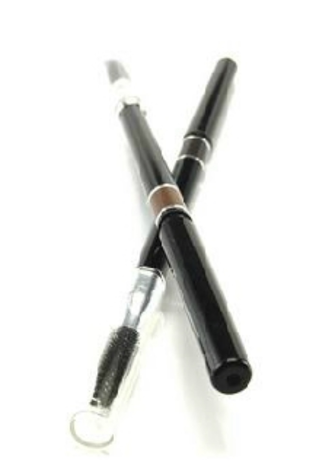 Retractable Eyebrow Pencil with Grooming Brush